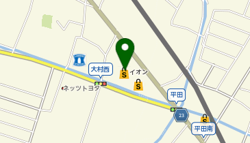 ハニーズ 三木店の地図画像
