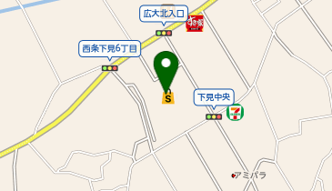 ハニーズ 広島学園店の地図画像