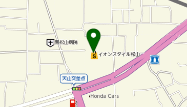 ハニーズ イオンスタイル松山店の地図画像