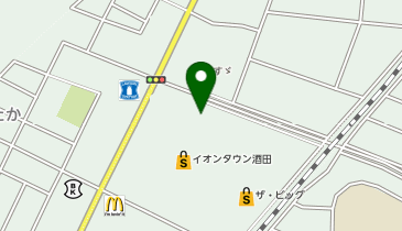ハニーズ 酒田店の地図画像
