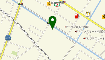 ハニーズ 米子ホープタウン店の地図画像