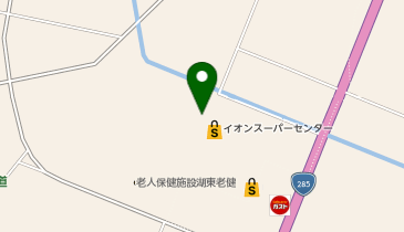 ハニーズ 五城目店の地図画像
