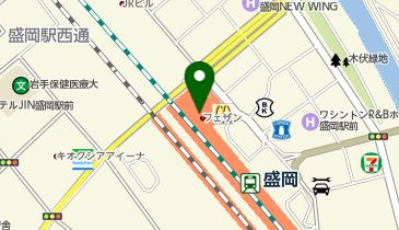 ハニーズ ディー.ストア 盛岡フェザン店の地図画像