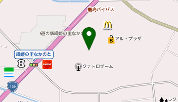 ハニーズ 能登鹿島店の地図画像
