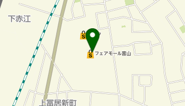ハニーズ 富山東店の地図画像