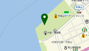 ハニーズ 天保山店の地図画像