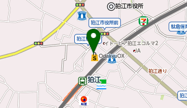 ハニーズ 狛江店の地図画像