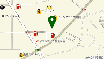 ハニーズ 須賀川店の地図画像