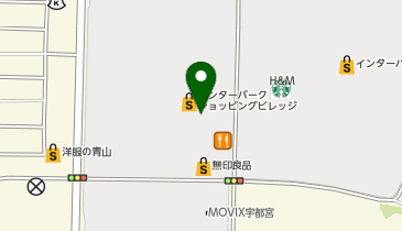 ハニーズ FKDインターパーク店の地図画像