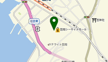 ハニーズ 笠岡店の地図画像