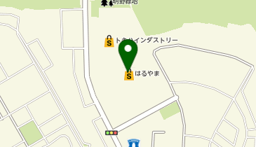 ハニーズ 大分明野店の地図画像