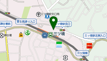 ハニーズ 相鉄ライフ三ツ境店の地図画像