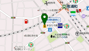 ハニーズ 南浦和店の地図画像