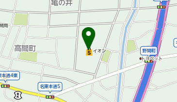 ハニーズ メイトピア店の地図画像