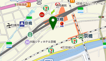 ハニーズ イオン京橋店の地図画像