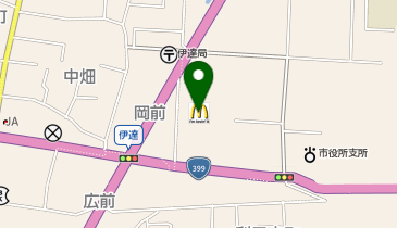 ハニーズ 伊達店の地図画像