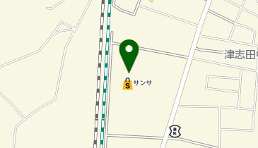 ハニーズ 盛岡サンサ店の地図画像