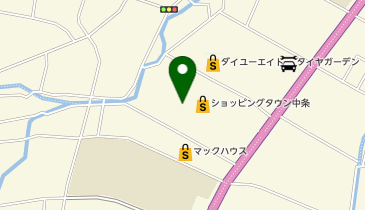 ハニーズ 中条店の地図画像