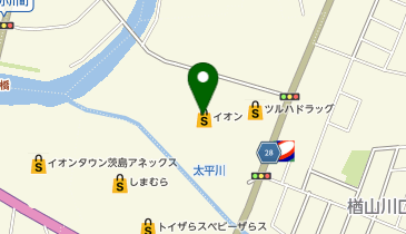 ハニーズ 秋田中央イオン店の地図画像