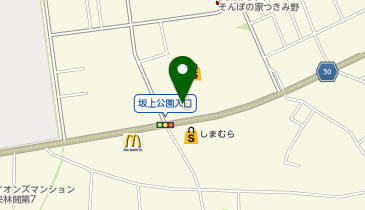 ハニーズ つきみ野店の地図画像