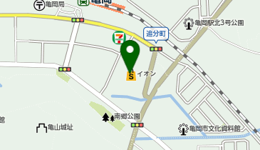 ハニーズ 亀岡イオン店の地図画像