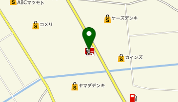 ハニーズ 相馬店の地図画像