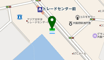 ハニーズ ATC店の地図画像