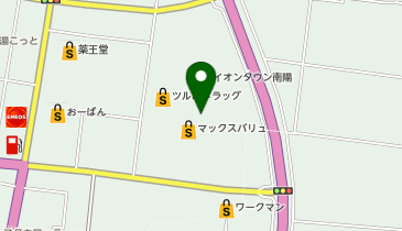 ハニーズ 南陽店の地図画像