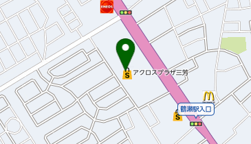 ハニーズ 埼玉三芳店の地図画像