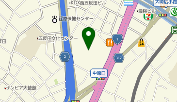 ハニーズ 五反田店の地図画像