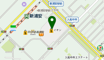シネマクラブ イオン新浦安店の地図画像