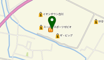 ハニーズ 古川店の地図画像
