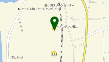 ハニーズ 館山店の地図画像