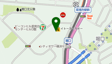 ハニーズ 能見台店の地図画像