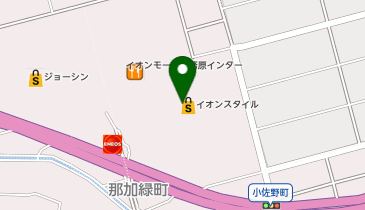 ハニーズ イオンモール各務原店の地図画像