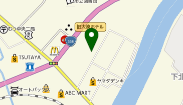 ハニーズ むつ店の地図画像