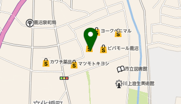 ハニーズ ビバモール鹿沼店の地図画像