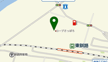 ハニーズ 東釧路店の地図画像