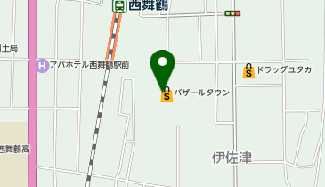 ハニーズ 舞鶴店の地図画像