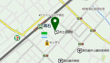 ハニーズ 高石アプラ店の地図画像