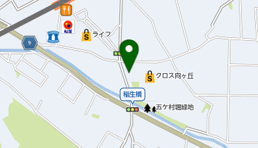 ハニーズ 向ケ丘店の地図画像