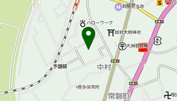 ハニーズ 大洲店の地図画像