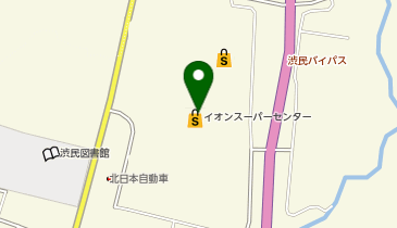 ハニーズ 盛岡渋民店の地図画像