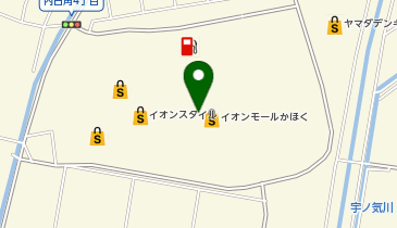 ハニーズ イオンモールかほく店の地図画像