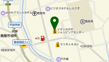 ハニーズ 鹿屋プラッセ店の地図画像