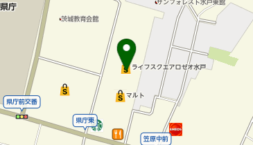 ハニーズ ロゼオ水戸店の地図画像