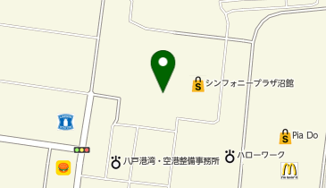 シネマクラブ 八戸沼館店の地図画像