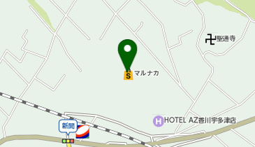 ハニーズ 宇多津店の地図画像