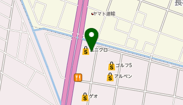 ハニーズ 神栖店の地図画像