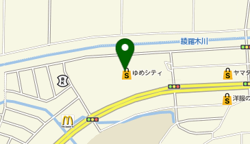 ハニーズ 新下関ゆめシティ店の地図画像